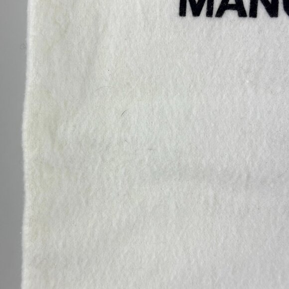 Manolo Blahnik White Logo Dust Bag 14" x 11" – Authentic Luxury Shoe Storage - Picture 4 of 6